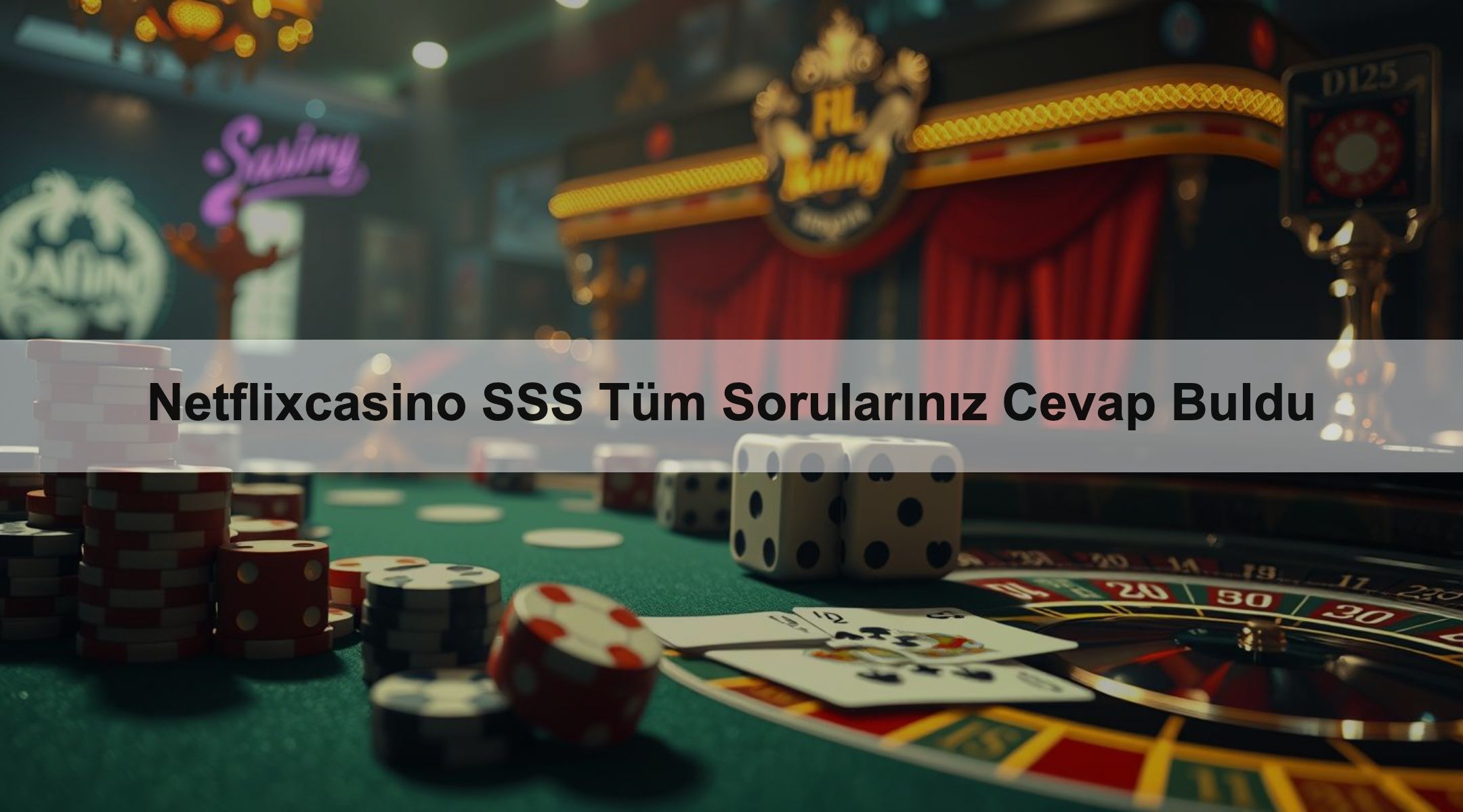 Netflixcasino SSS Tüm Sorularınız Cevap Buldu